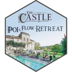 CASTLE hex retreat logo SQ