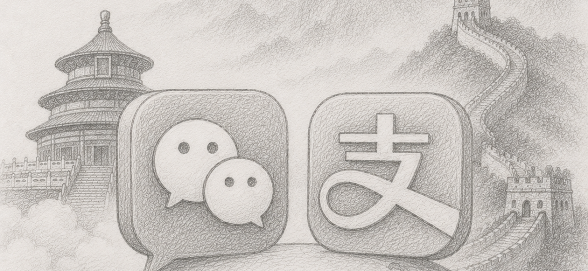 Install WeChat and Alipay