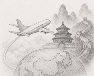 Why flights to China are so cheap