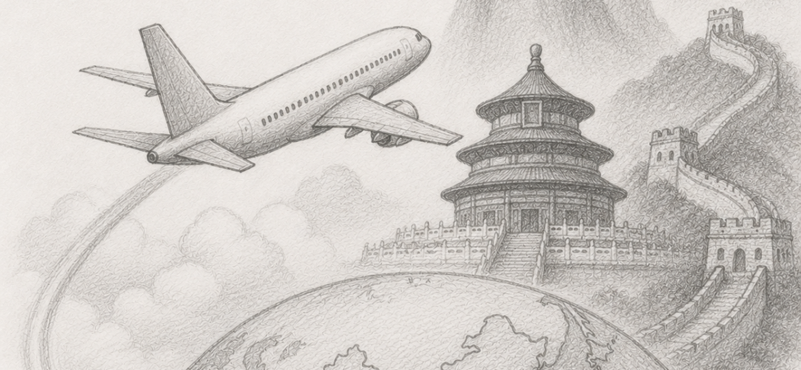 Why flights to China are so cheap