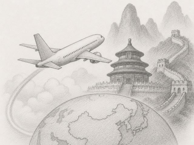 Why flights to China are so cheap