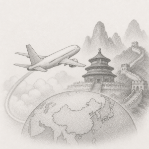 Why flights to China are so cheap