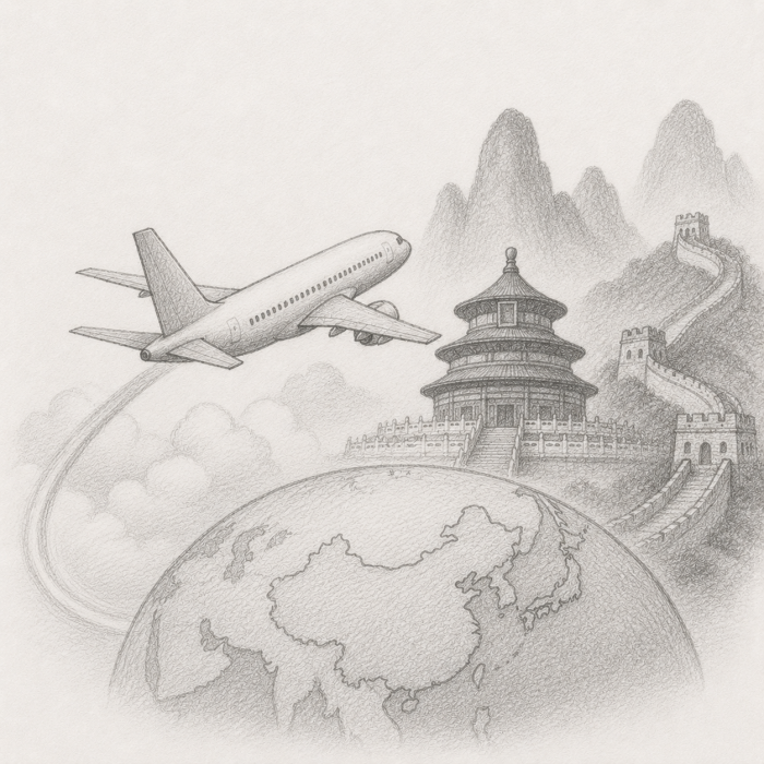 Why flights to China are so cheap