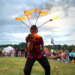 David French aka Frenchy @awesomecorearts learn Juggling, Contact Ball (9)