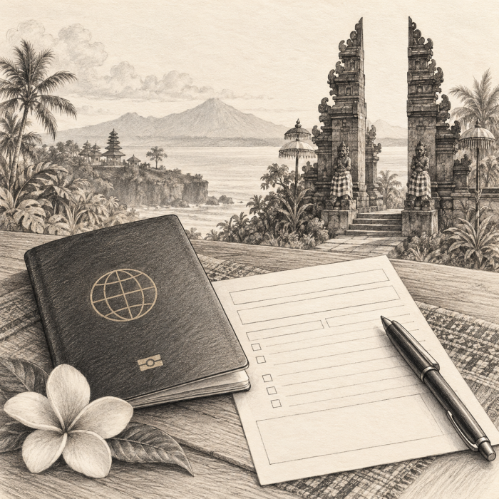 bali-visa-regulations-passport-pencil