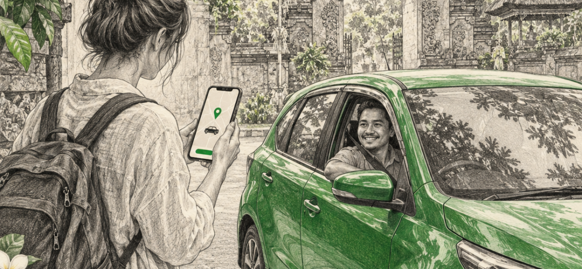 getting-around-bali-gojek-taxi-booking-pencil